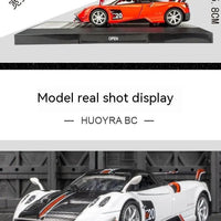 Mandotos Pagani Fengshen sport model replica with detailed exterior design and sleek silver finish.
