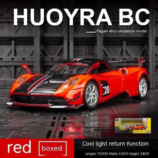 Mandotos Pagani Fengshen Sport model replica showcasing detailed exterior and sleek design in vibrant colors.
