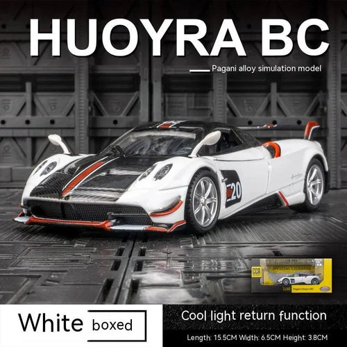 Mandotos Pagani Fengshen Sport model replica car showcasing detailed exterior in a realistic scale model.