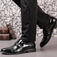 Mandotos patent leather shoes with sleek design, shiny finish, and sturdy soles, perfect for formal or stylish occasions.