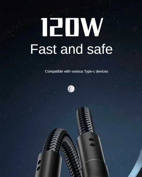 PD 120W Super Charging For Samsung S24 S23 USB C TO USB Type C Cable For iPhone 15 Plus Pro Max Xiaomi 11 4.0 Quick Fast Charger - MANDOTOS