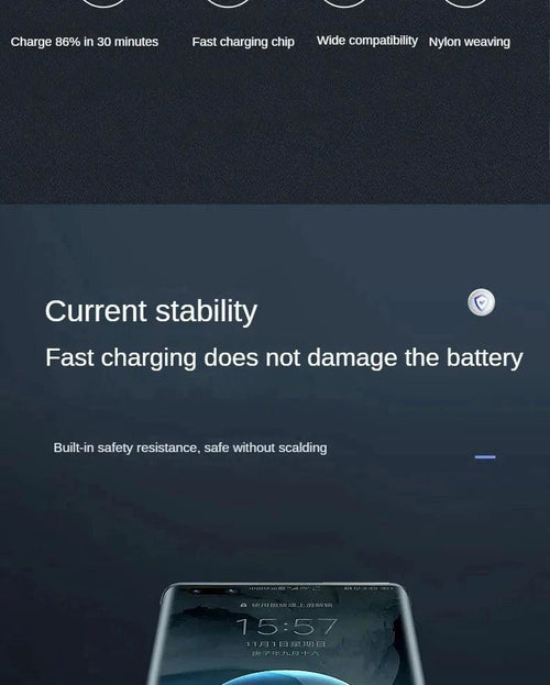 PD 120W Super Charging For Samsung S24 S23 USB C TO USB Type C Cable For iPhone 15 Plus Pro Max Xiaomi 11 4.0 Quick Fast Charger - MANDOTOS
