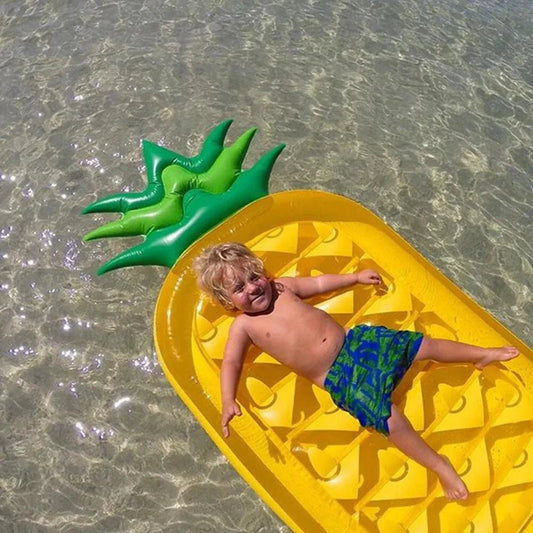 Pineapple Paradise Pool Float - Fun, Colorful Design for Ultimate Summer Vibes - MANDOTOS