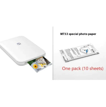 Portable Photo Printer - Wireless Bluetooth Thermal Sublimation - MANDOTOS