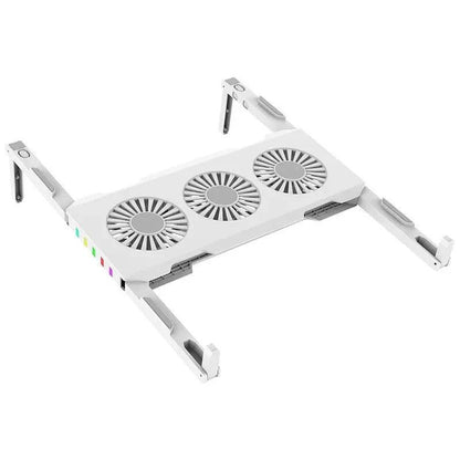 Portable Slim Smart Laptop Cooling Pad USB 3 Fans Gaming Laptop Cooler Fan For 17 Inch Cooler Plug Play For Notebook PC Laptop - MANDOTOS