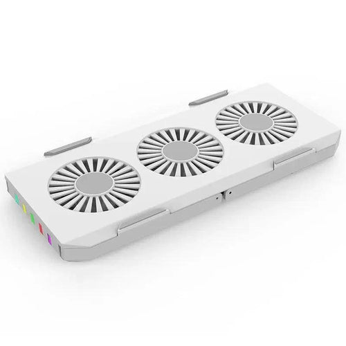 Portable Slim Smart Laptop Cooling Pad USB 3 Fans Gaming Laptop Cooler Fan For 17 Inch Cooler Plug Play For Notebook PC Laptop - MANDOTOS