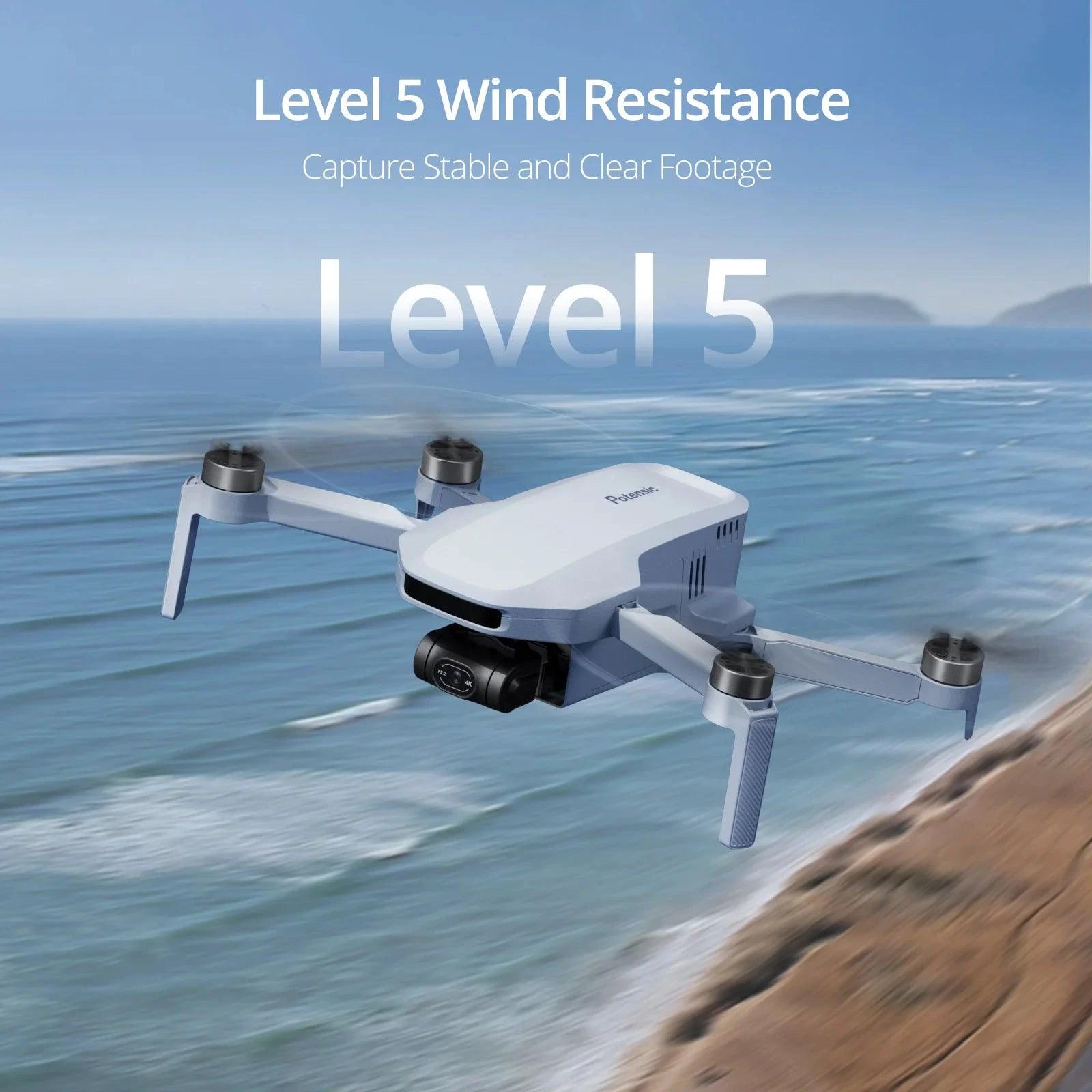 Potensic C0 Mini Drone 3 Axis Gimbal 6KM GPS 4K Professional Camera Drones Brushless RC Toy Quadcopter for Travel Gifts ATOM - MANDOTOS