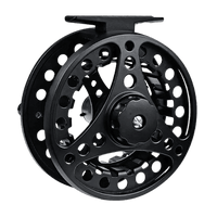 Mandotos Precision Cast Fishing Reel shown in close-up with detailed metal construction and ergonomic handle for smooth casting.