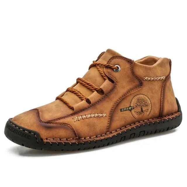 Premium Microfiber Leather Boots - MANDOTOS