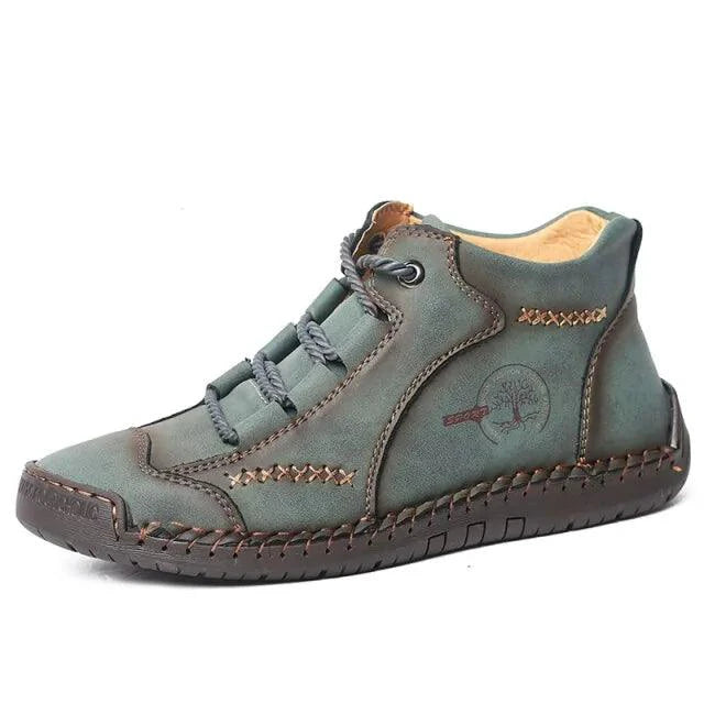 Premium Microfiber Leather Boots - MANDOTOS