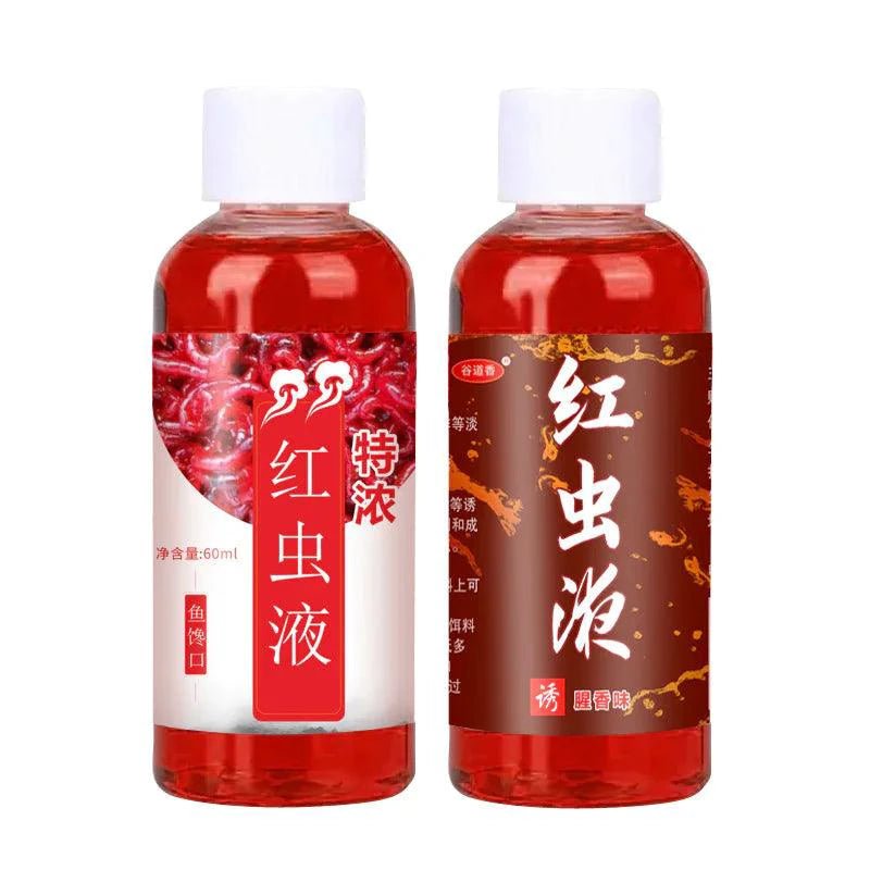 Premium Red Worm Fishing Liquid – Perfect Carp Bait - MANDOTOS
