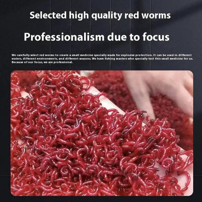 Premium Red Worm Fishing Liquid – Perfect Carp Bait - MANDOTOS