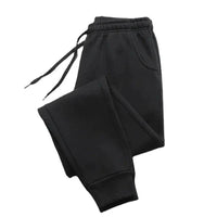 Mandotos PUAIA print men's sport jogging pants in solid color, autumn/winter casual loose-fit streetwear trousers