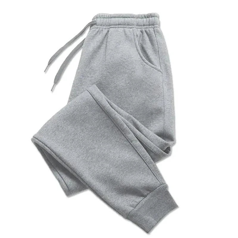 PUAIA Print Men's Pants Autumn/Winter New Sport Jogging Trousers Fitness Loose Fit Clothing Solid Color Outfit Streetwear Pants - MANDOTOS