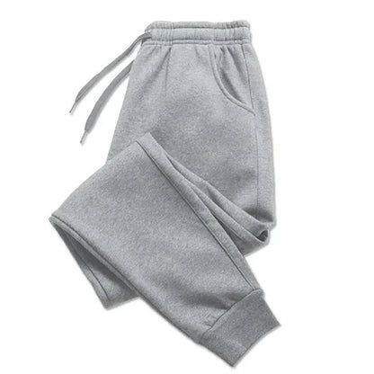 PUAIA Print Men's Pants Autumn/Winter New Sport Jogging Trousers Fitness Loose Fit Clothing Solid Color Outfit Streetwear Pants - MANDOTOS
