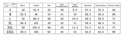 PUAIA Print Men's Pants Autumn/Winter New Sport Jogging Trousers Fitness Loose Fit Clothing Solid Color Outfit Streetwear Pants - MANDOTOS