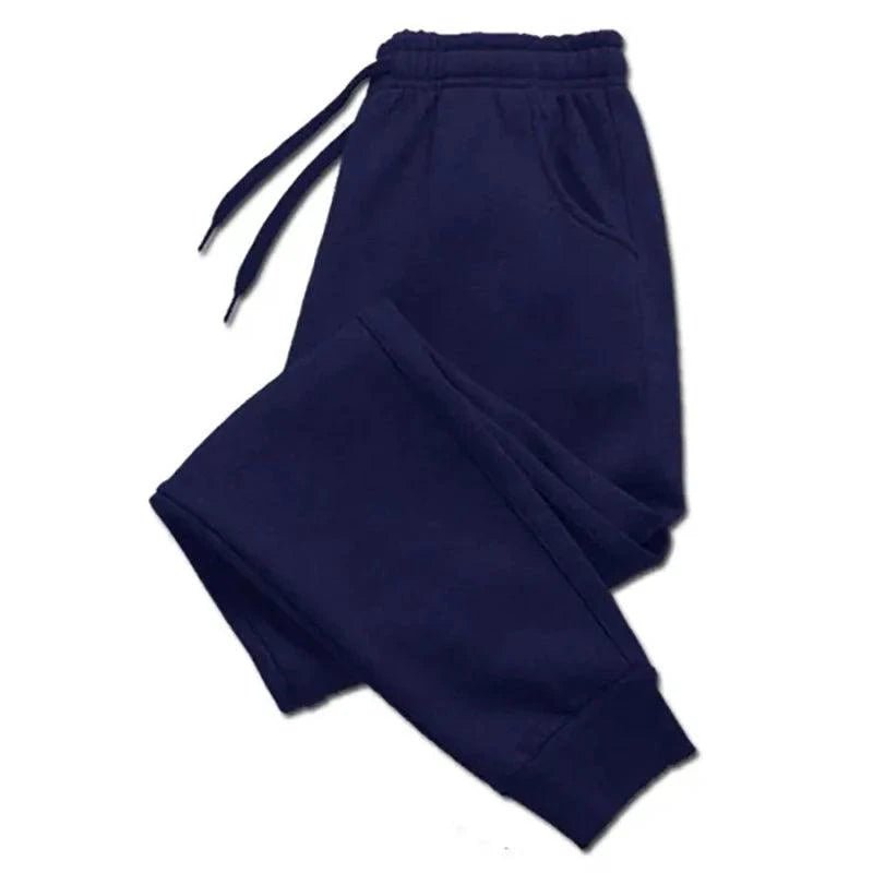 PUAIA Print Men's Pants Autumn/Winter New Sport Jogging Trousers Fitness Loose Fit Clothing Solid Color Outfit Streetwear Pants - MANDOTOS