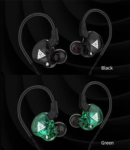 QKZ AK6 HiFi Wired Earphones - Copper Driver with Microphone - MANDOTOS