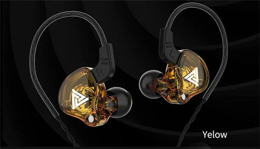 QKZ AK6 HiFi Wired Earphones - Copper Driver with Microphone - MANDOTOS