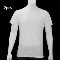 Mandotos quick-drying waterproof anti-fouling couple half-sleeve T-shirt showing lightweight, breathable fabric and stylish design