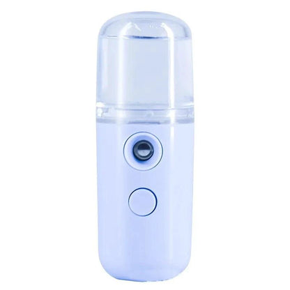 RadiantGlow Nano Mist Facial Sprayer - Hydrating, Ultrasonic Beauty Instrument for Flawless Skin - MANDOTOS