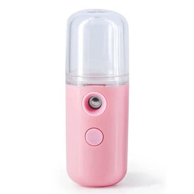 RadiantGlow Nano Mist Facial Sprayer - Hydrating, Ultrasonic Beauty Instrument for Flawless Skin - MANDOTOS