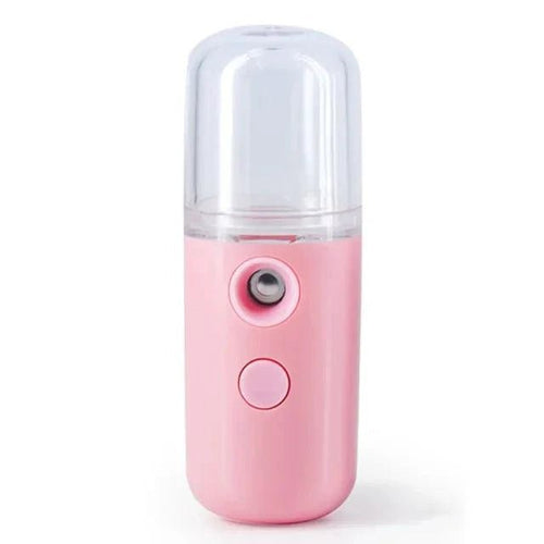 RadiantGlow Nano Mist Facial Sprayer - Hydrating, Ultrasonic Beauty Instrument for Flawless Skin - MANDOTOS