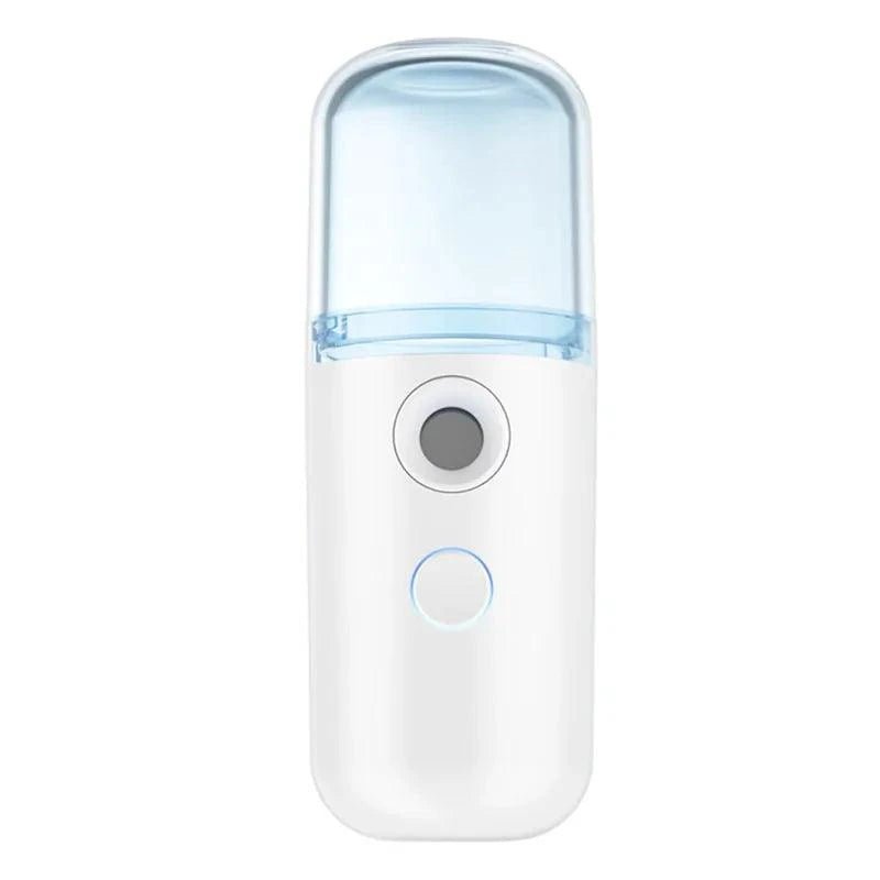 RadiantGlow Nano Mist Facial Sprayer - Hydrating, Ultrasonic Beauty Instrument for Flawless Skin - MANDOTOS