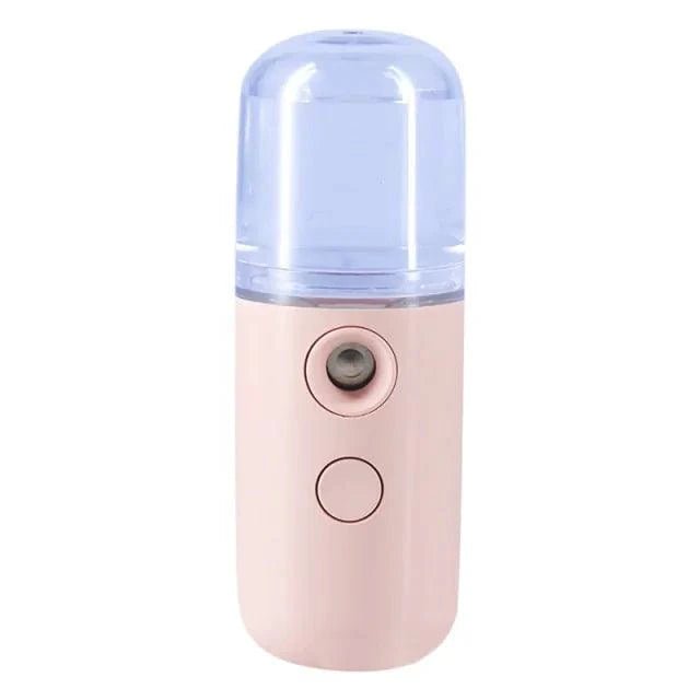 RadiantGlow Nano Mist Facial Sprayer - Hydrating, Ultrasonic Beauty Instrument for Flawless Skin - MANDOTOS