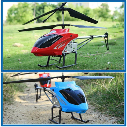 RC Helicopter 80cm - 3.5CH Remote Control Aircraft for Kids - MANDOTOS