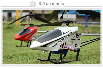 RC Helicopter 80cm - 3.5CH Remote Control Aircraft for Kids - MANDOTOS