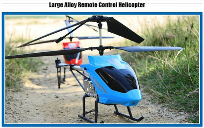 RC Helicopter 80cm - 3.5CH Remote Control Aircraft for Kids - MANDOTOS