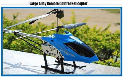RC Helicopter 80cm - 3.5CH Remote Control Aircraft for Kids - MANDOTOS