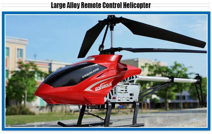 RC Helicopter 80cm - 3.5CH Remote Control Aircraft for Kids - MANDOTOS
