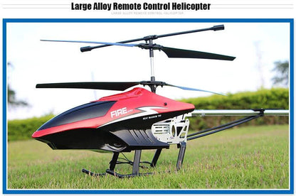 RC Helicopter 80cm - 3.5CH Remote Control Aircraft for Kids - MANDOTOS