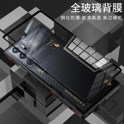RedMagic Transparent Acrylic Case for 9S Pro - Sleek Metal Frame & Ultimate Protection - MANDOTOS