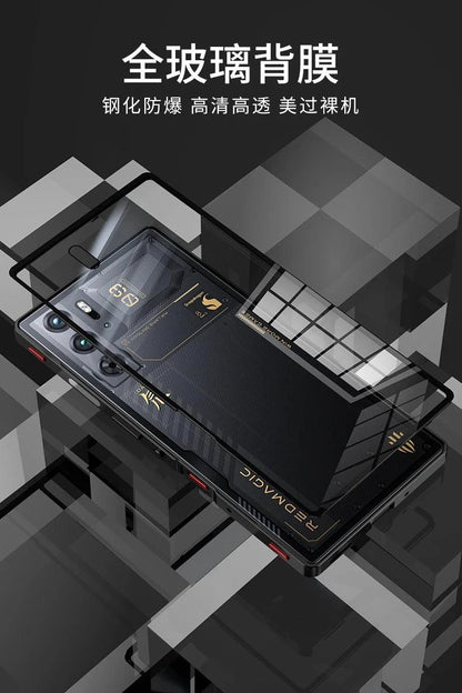RedMagic Transparent Acrylic Case for 9S Pro - Sleek Metal Frame & Ultimate Protection - MANDOTOS