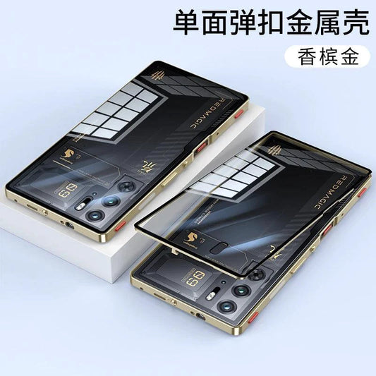 RedMagic Transparent Acrylic Case for 9S Pro - Sleek Metal Frame & Ultimate Protection - MANDOTOS