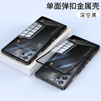 RedMagic Transparent Acrylic Case for 9S Pro - Sleek Metal Frame & Ultimate Protection - MANDOTOS