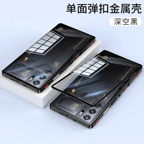 RedMagic Transparent Acrylic Case for 9S Pro - Sleek Metal Frame & Ultimate Protection - MANDOTOS