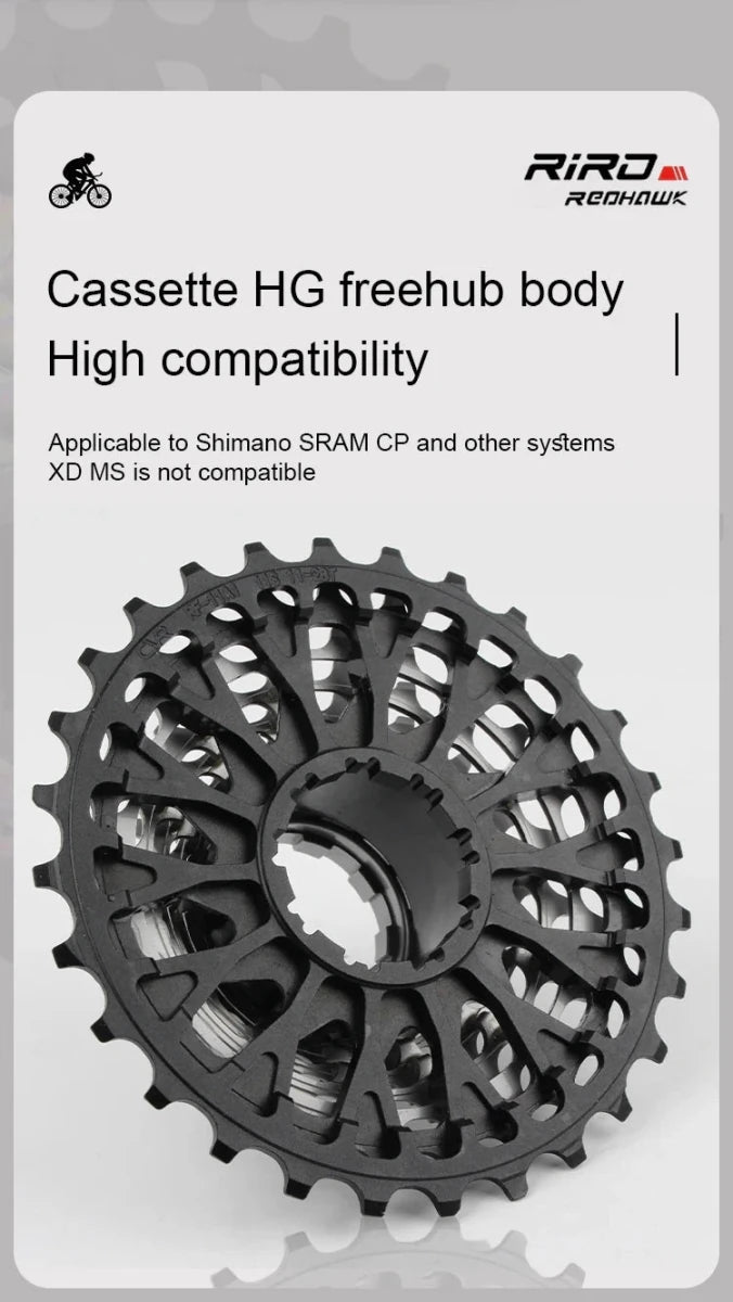 RIRO Ultra-light Hollow Freewheel: Unleash Your Cycling Potential 🚴🏼‍♂️🔥 - MANDOTOS