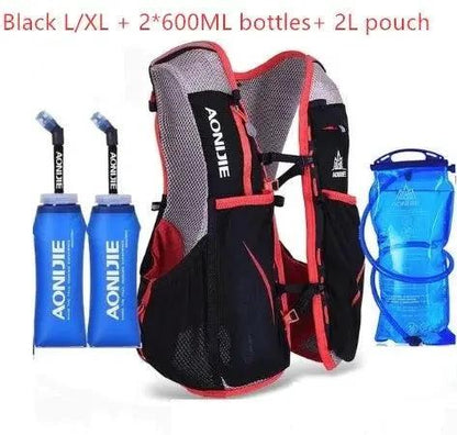 Running Water Bag Backpack Sports Vest - MANDOTOS