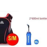 Mandotos running water bag backpack sports vest with adjustable straps and hydration reservoir for outdoor activities