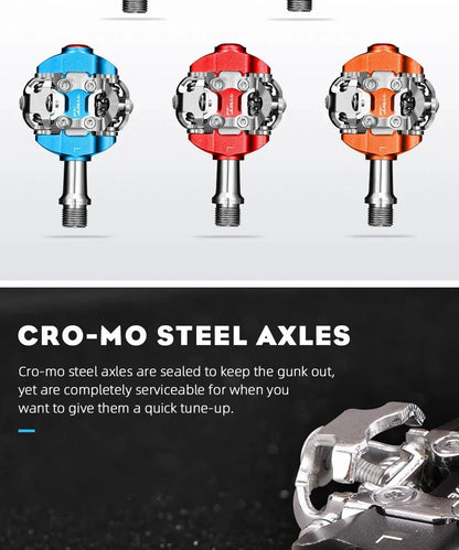 RYET MTB Clipless Pedals: Ultimate grip and control for your mountain biking adventures! 🚵🏼‍♂️ - MANDOTOS