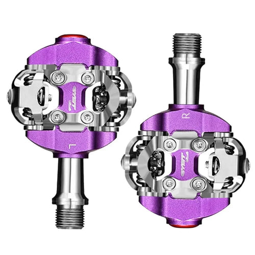 Mandotos RYET MTB clipless pedals with textured surface for secure grip and precise control during mountain biking adventures.