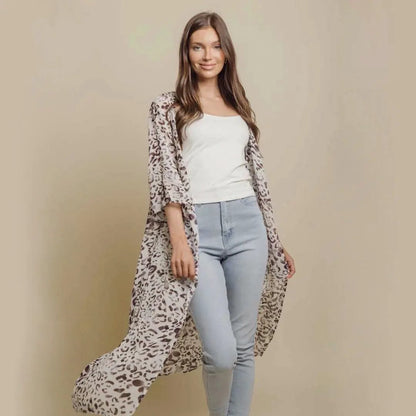 Safari Chic Kimono - MANDOTOS