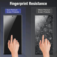 Mandotos Samsung S23 S22 Ultra screen protector, clear and durable, designed for optimal screen protection in the USA