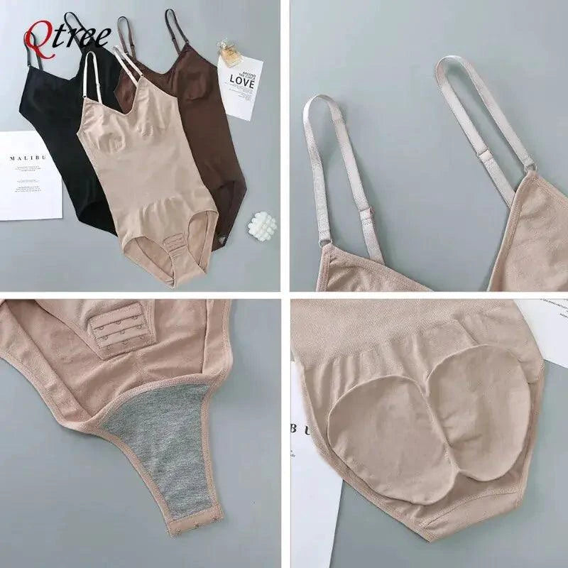 Seamless Contour Bodysuit for Women - MANDOTOS