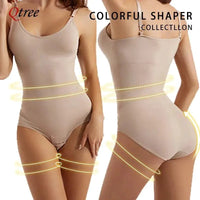 Mandotos seamless contour bodysuit for women, form-fitting with smooth fabric and adjustable straps, designed for all-day comfort.