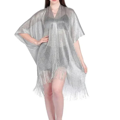 Seaside Elegance Women's Cover-Up - MANDOTOS